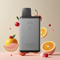 Adalya AD 10000 Puffs Suomi Tukku Kertakäyttöinen Vape – Space Gray, USB-C, 14 ml 2% Nicotine, 650 mAh Battery