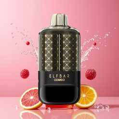 ELF BAR COMBO 25000 Puffs Suomi tukku Disposable Vape Vaaleanpunainen Sitruunalimonadi & Greippi, 22ml nestettä, 700mAh akku, Type-C-lataus