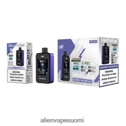 F8VJTR12 JNR MediaMax 40k puffi mustikka vesimeloni | JNR VAPE SUOMI