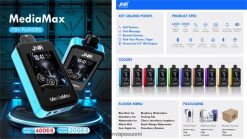 F8VJTR20 JNR MediaMax 40k puffi hapan omenajää | JNR VAPE REVIEW