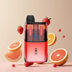 Fumot Ultra T32000 Suomi Tukku – 32000 Puffs, 800mAh, Type-C Lataus – Mansikka Greippi & Mansikka Lohikäärmepuu