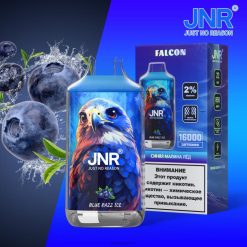 JNR VAPE HELSINKI | jnr haukka sininen razz-jää ilman hedelmiä AABB214