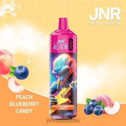JNR VAPE PODS | jnr ulkomaalainen persikka mustikka karkkia AABB150