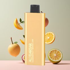 Suomi tukku Alibarbar Pandora 7000 Puffs Kertakäyttöinen Vape 17 ml Passionhedelmä Mango Lime 1.0 Ohm