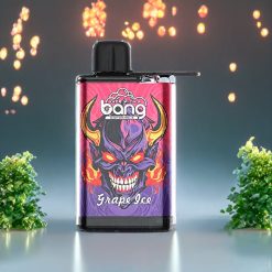 Suomi tukku Bang 28000 Puffs Disposable Vape 30ml Viinijää (Grape Ice) – 0%, 2%, 3%, 5% Nikotiinia, 650mAh