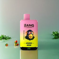 Suomi tukku Bang Leader 45000 Puffs Disposable Vape Ananas-Jää Triple Mango 2-in-1 Dual Flavor, Smart Screen Display, Type-C USB Port