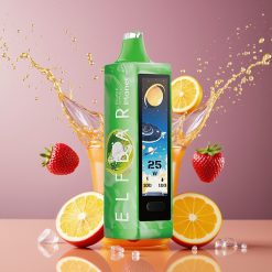 Suomi tukku Elf Bar Planet 25000 Puffs Disposable Vape Double Apple 5% Nikotiinia 18ml Neste 800mAh Akku Mesh-käämitys