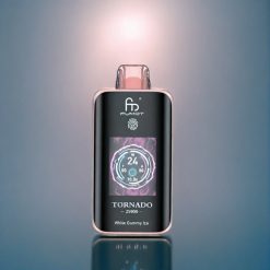 Suomi tukku Fumot Tornado 25000 Puffs Vape 20ml Kiivi-Passionhedelmä-Guava 700mAh Type-C HD Screen