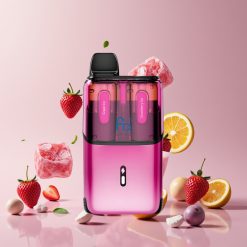Suomi tukku Fumot Ultra T32000 Kertakäyttöinen Vape 32000 puffs 24ml 800mAh Type-C Fast Charging Viinijää & Mansikkajää