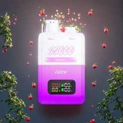 Suomi tukku IJOY SD 22000 Puffs Disposable Vape Viinirämeä Jelly – 15W, 650mAh, 15ML+15ML, Type-C Charging