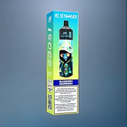 Suomi tukku JNR Alien Max 18000 Puffs 20 Makua Mustikka-Vadelma Smart LED Display & Type-C Quick Charge