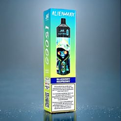 Suomi tukku JNR Alien Max 18000 Puffs 28ml E-liquid 850mAh Type-C Quick Charge Dual Mesh Coil Sininen Vadelma-Kirsikka