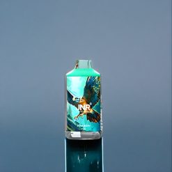 Suomi tukku JNR Falcon 16000 Puffs Strawberry Kiwi – 850mAh, 22ml, Dual Mesh Coil, Type C & Lightning, Smart LED Display