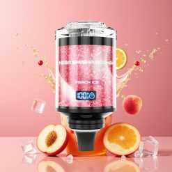 Suomi tukku JNR Mega Shisha Hookah 100K 60ml 2200mAh Type-C Peach Ice Desktop Compatibility