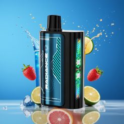 Suomi tukku JNR Radiance 31000 Puffs Disposable Vape Sininen Vadelma Jää 28ml E-liquid 950mAh Akku Type-C Lataus