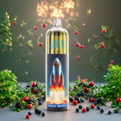 Suomi tukku JNR Rocket X 12400 Puffs Mixed Berry - Type-C Charging, 850mAh Battery, RGB Lights