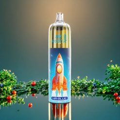 Suomi tukku JNR Rocket X 12400 Puffs Mr Blue - Pieni ja kompakti, 850mAh Type-C, 22ml neste, 1.2 Ohm Mesh, RGB-valot