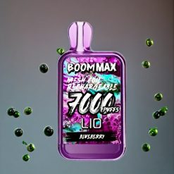 Suomi tukku LIO BOOM MAX 7000 Puffs Disposable Vape Mustikka 15ml 650mAh Type-C