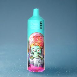 Suomi tukku RandM Tornado 9000 Puffs 18 mL Mesh Coil RGB Display Guava Ice 54 Flavors