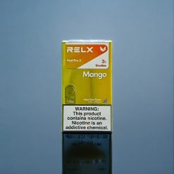 Suomi tukku RELX Pod Pro 2 Mango Ice - 5% Nikotiinia, 600 puffs, 1.9ml, 2/3 kpl/pakkaus, 3 tehosäädettä
