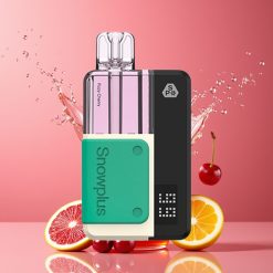 Suomi tukku Snowplus Swift 5000 Puffs Prefilled Pod Kit 1000mAh Dual Mesh 65g Fizzy Cherry (Kirsikka)