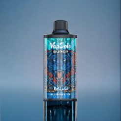 Suomi Tukku Vapsolo Super 15000 Puffs Vape Mesh Coil Type-C Mustikka-Jää (Blueberry Ice) 40ml 850mAh