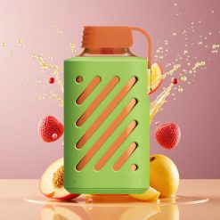 Suomi tukku VOZOL GEAR 10000 Disposable Vape 10000 Puffs, Persikka-Mango-Vesimeloni, 20 ml E-liquid Capacity, VAMT Mesh Coil