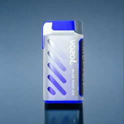 Suomi tukku VOZOL Gear Power 20000 Puffs Dual Mesh Coil Full Screen Display - Sininen Vadelma Jää (Blue Razz Ice) 5% 20mL