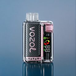 Suomi tukku VOZOL Vista 20000 Puffs Persikka-Jää 650mAh OLED MTL 2% Nikotiinia S.i.L.C Tech Dual Mesh Coil